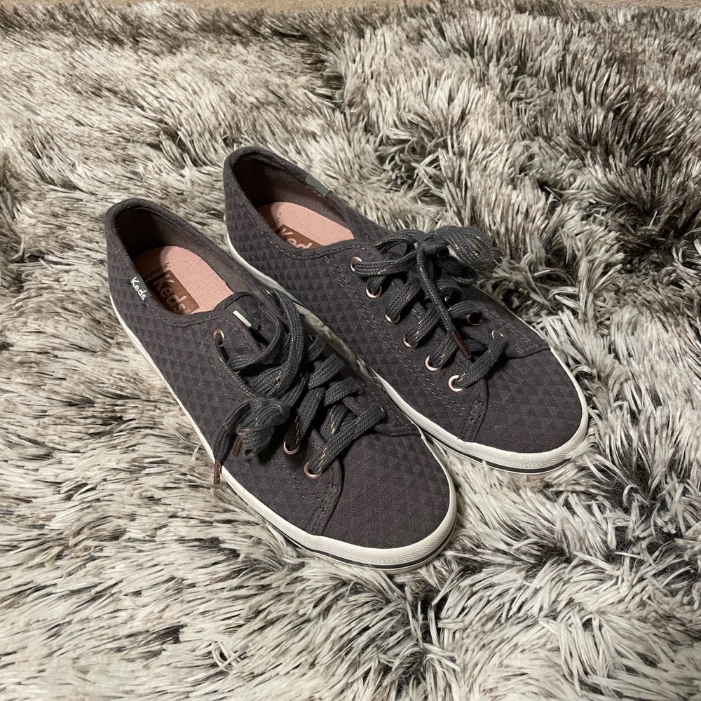 Grey Ked sneakers lightly worn size 6.5